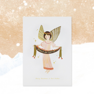 Happy Holiday Angel Card