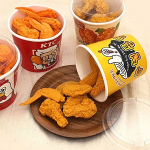 Fried Chicken Bucket - Eraser Set