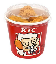 Load image into Gallery viewer, Fried Chicken Bucket - Eraser Set