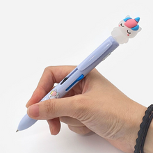 Load image into Gallery viewer, Lazy Star Light 4-color ballpoint pen