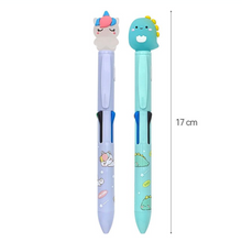 Load image into Gallery viewer, Lazy Star Light 4-color ballpoint pen