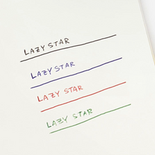 Load image into Gallery viewer, Lazy Star Light 4-color ballpoint pen