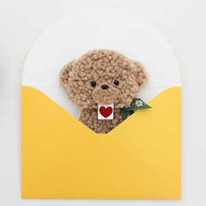Cute Poodle Card