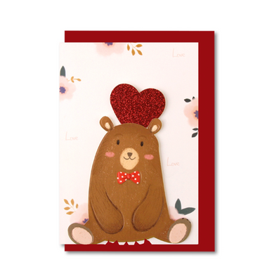 Love Wheel - Bear - Card