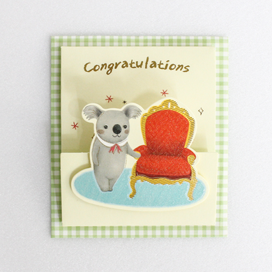 Mini Pop Up - Congratulations Koala