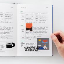 Load image into Gallery viewer, Little Things Self Care Diary - 6 Months (Undated)
