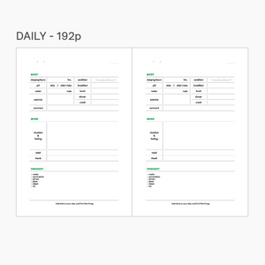 Little Things Self Care Diary - 6 Months (Undated)