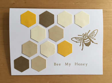 Bee My Honey - Greeting Card