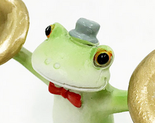 Load image into Gallery viewer, Frog Musician Miniature Figurines