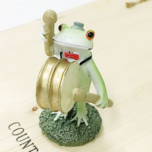 Load image into Gallery viewer, Frog Musician Miniature Figurines