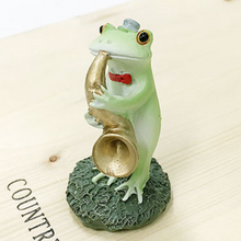 Load image into Gallery viewer, Frog Musician Miniature Figurines