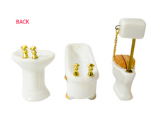 Load image into Gallery viewer, Miniature Bathroom Set