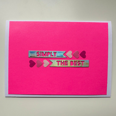 Simply The Best - Greeting Card