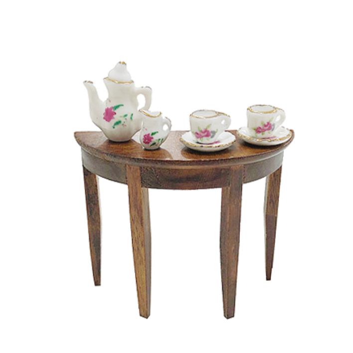 Miniature Antique Wood Side Table – Hanji Gifts
