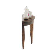 Load image into Gallery viewer, Miniature Antique Wood Side Table
