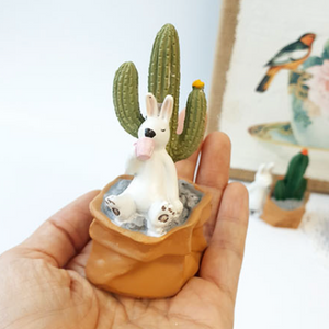 Miniature Clay Bunnies