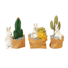 Load image into Gallery viewer, Miniature Clay Bunnies