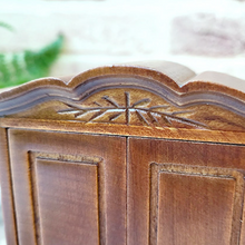 Load image into Gallery viewer, Miniature Antique Wood Wardrobe