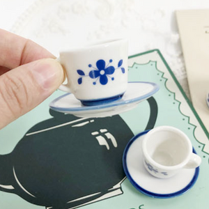 Blue and White Miniature Tea Set (3 Piece)