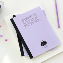Load image into Gallery viewer, Doodle Monthly Iconic Planner (Undated)