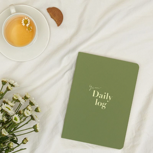 Your Daily Log - 6 Month Daily Undated Planner