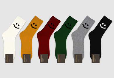 Big Smile Socks - Crew (L)