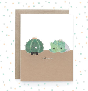 Soil Mates - Greeting Card