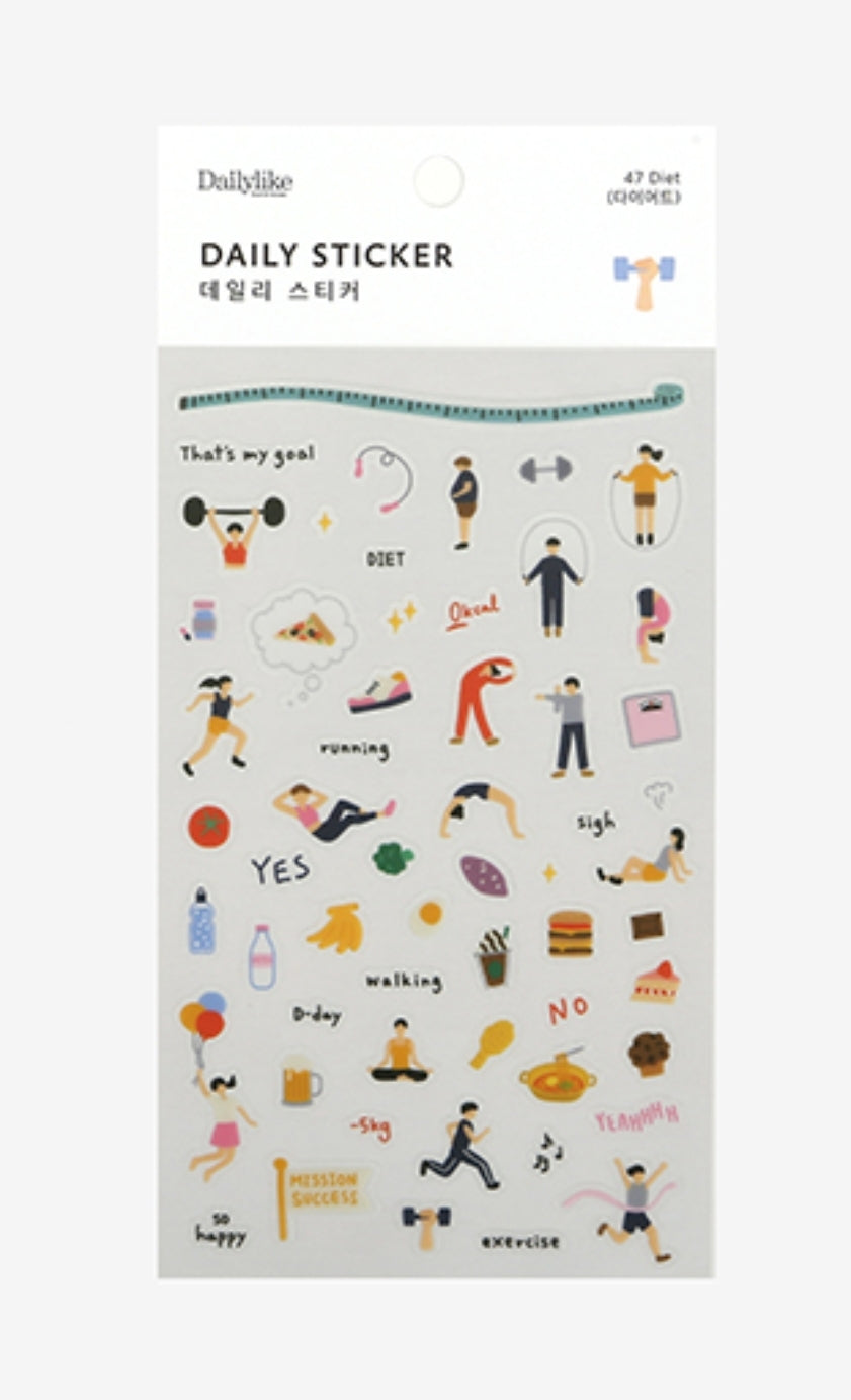 Daily Sticker - 47 Diet
