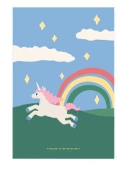 Unicorn Postcard