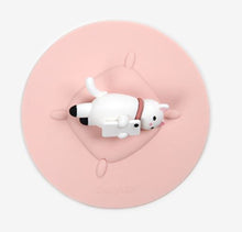 Load image into Gallery viewer, Silicone Mug Lid - Lazy Cat