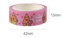 Load image into Gallery viewer, Squid Party Washi Tape