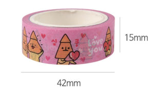 Squid Party Washi Tape