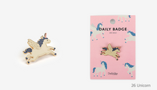 Load image into Gallery viewer, Enamel Pin - 26 Unicorn