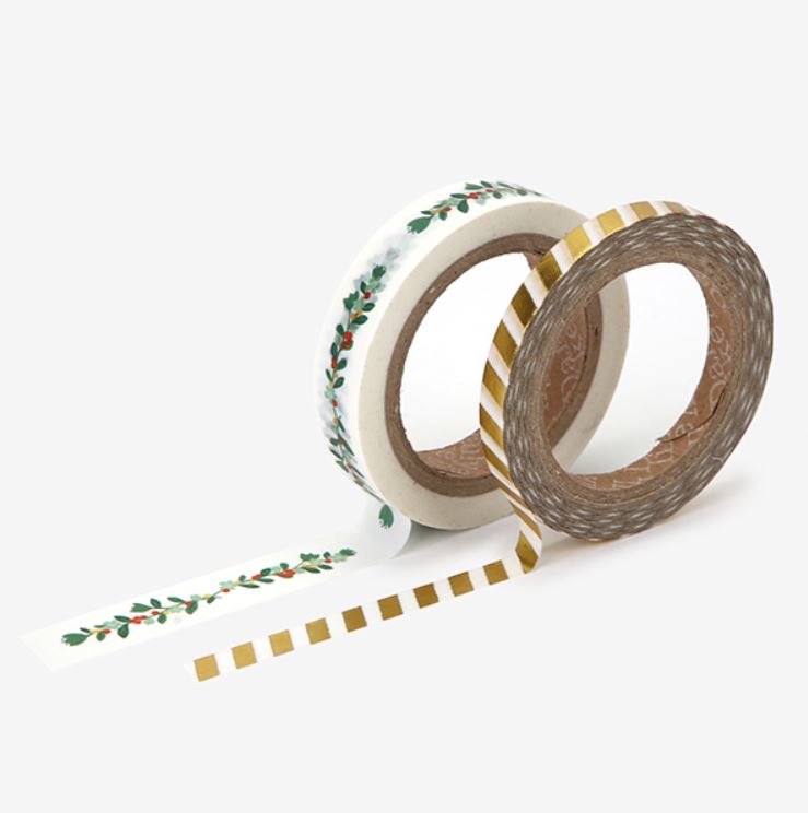 Wreath 2 Piece Slim Washi Set - 04