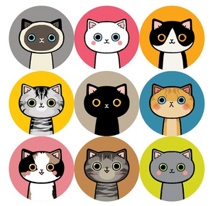 Lovely Cat Stickers