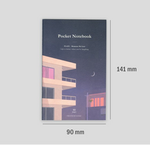 Load image into Gallery viewer, Plain Pocket Notebook - Evening