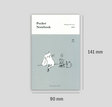 Load image into Gallery viewer, Grid Pocket Notebook - Ice Cream