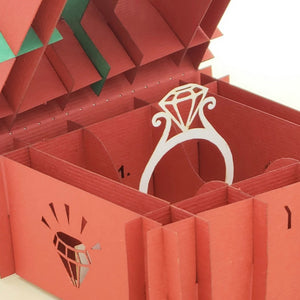 Ring Box - Pop Up Card