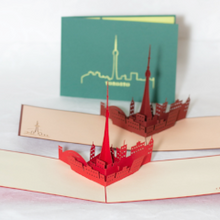 Load image into Gallery viewer, Toronto Skyline - Pop Up Card