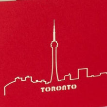 Load image into Gallery viewer, Toronto Skyline - Pop Up Card