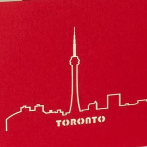 Toronto Skyline - Pop Up Card