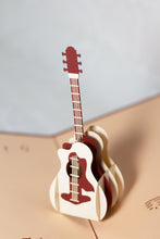 Load image into Gallery viewer, Guitar - Pop Up Card