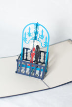 Load image into Gallery viewer, Chandelier Love - Pop Up Card