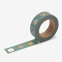 Load image into Gallery viewer, Friendly Kitty Washi Tape - 157