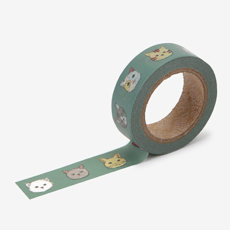 Friendly Kitty Washi Tape - 157