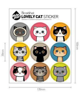 Lovely Cat Stickers