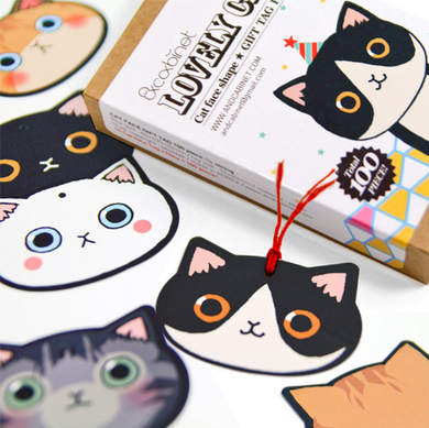 Lovely Cat Gift Tag Pack