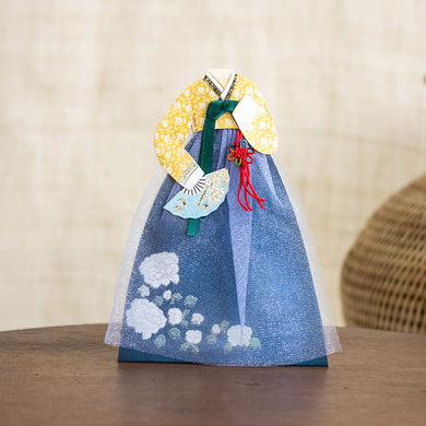 Luxury Female Hanbok - Greeting Card