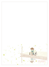 Load image into Gallery viewer, Midnight at the Dock Postcard