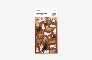 Paper Sticker - Cat
